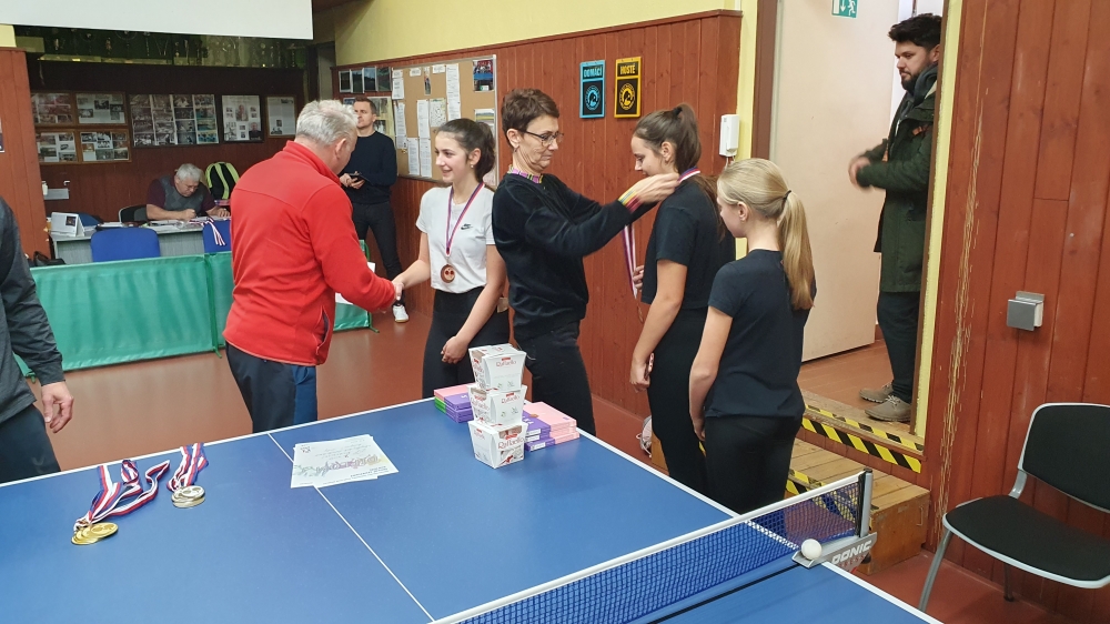 Stolní tenis - krajské kolo