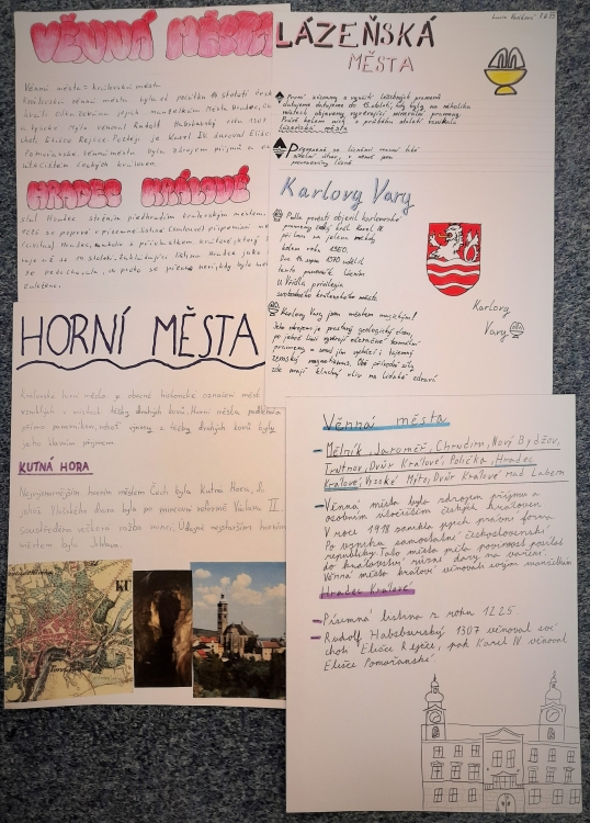 Věnná, lázeňská a horní města