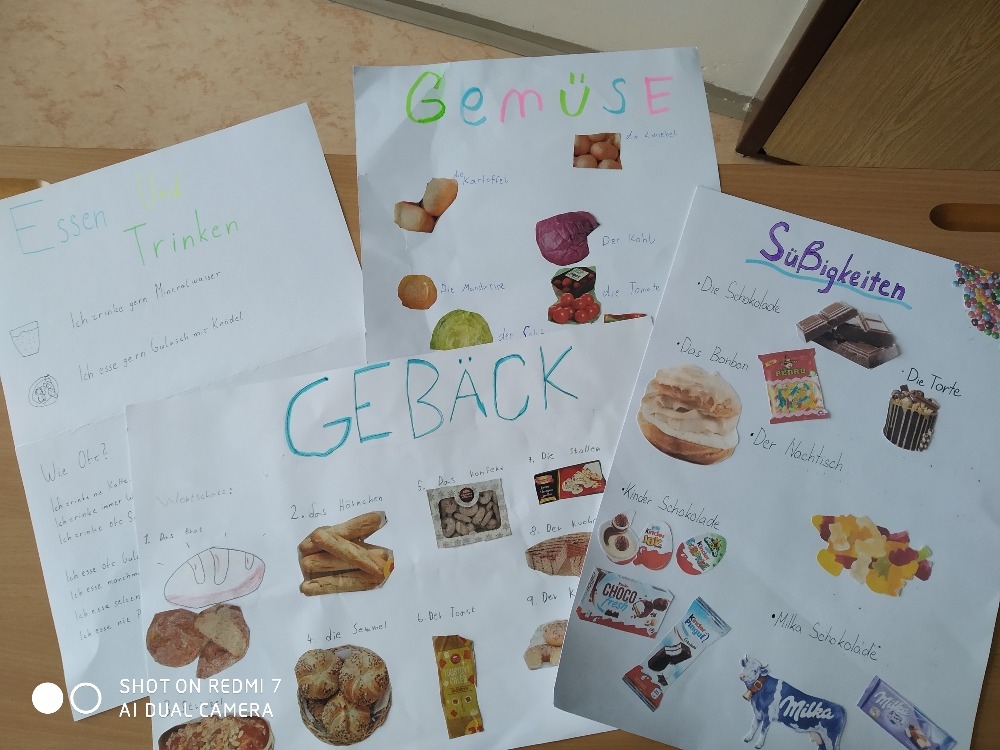 Projekt essen und trinken