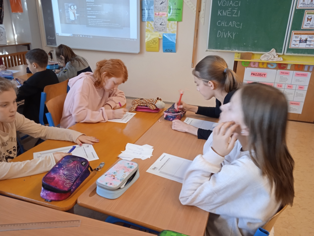 Kritické myšlení v 5. A